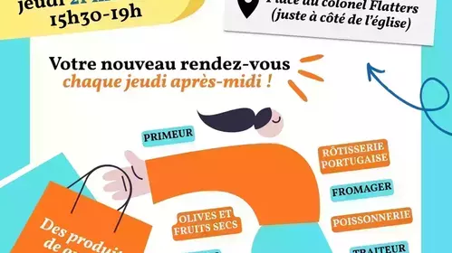 LES COMMERÇANTS DE LA PLACE DE L'ÉGLISE