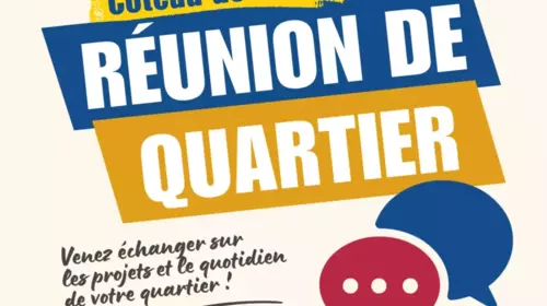 RÉUNION DE QUARTIER - COTEAU DE WISSOUS